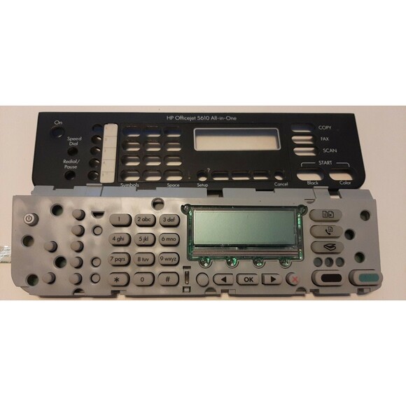 HP OfficeJet 5610 Printer Control Panel Display Screen JB92-01272A OEM Part - Picture 4 of 4
